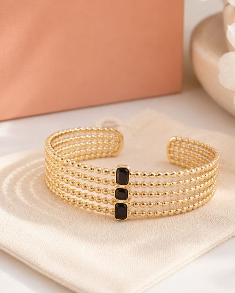 bracelet jonc ayden onyx