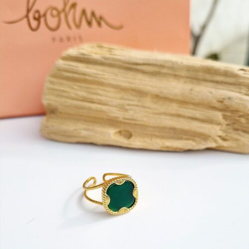 bague pierre agate verte bohm bague pierre agate verte bohm