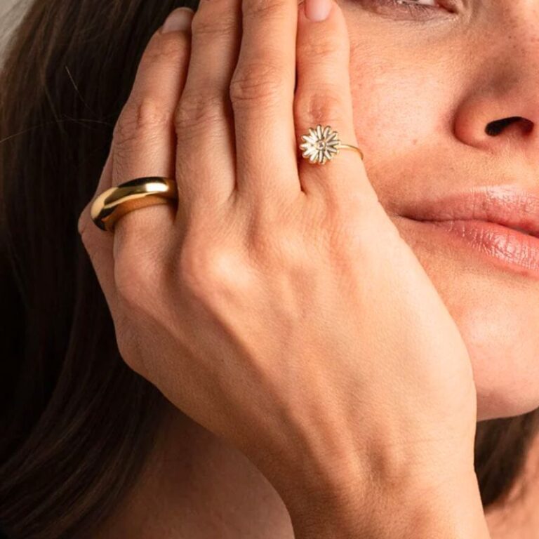 bague doré bohm paris