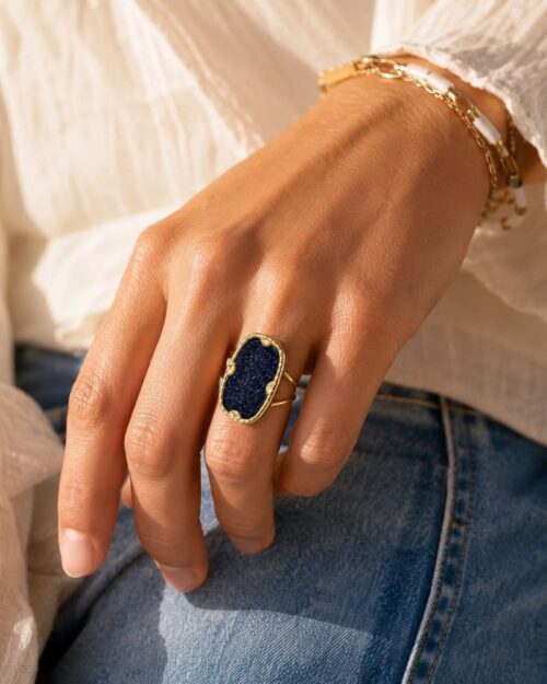 bague zelda pierre de sable bleu bohm paris