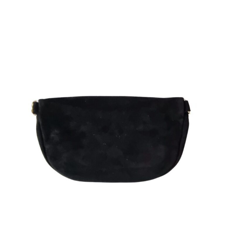 sac banane daim noir style effortless chic