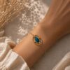 bracelet pierre apatite bracelet pierre apatite bijou bohm paris