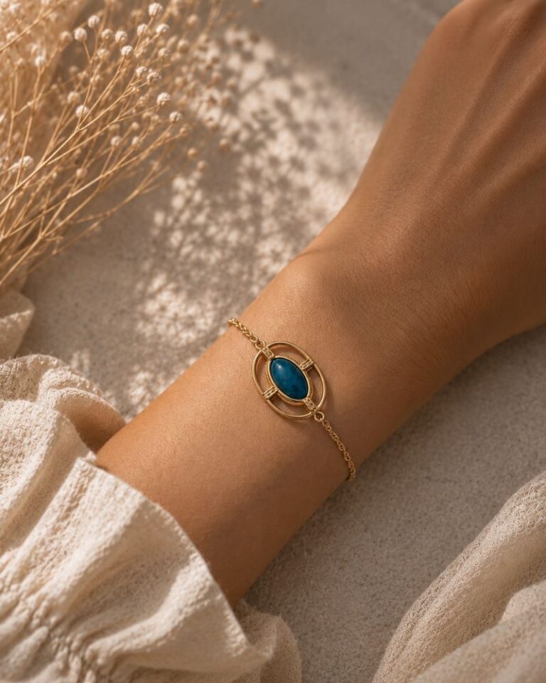 bracelet pierre apatite bracelet pierre apatite bijou bohm paris