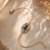 bracelet pierre apatite bracelet pierre apatite bijou bohm paris