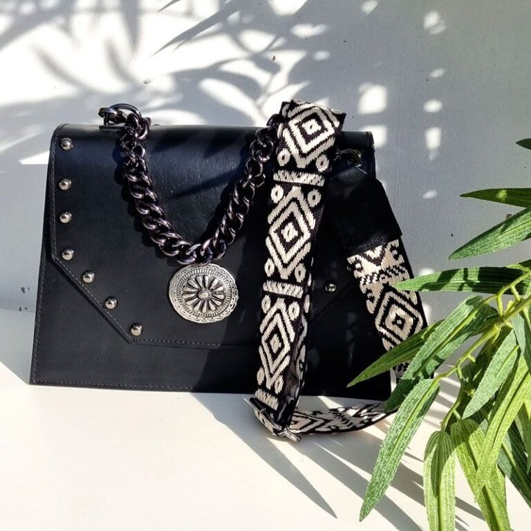 sac chiara cuir noir