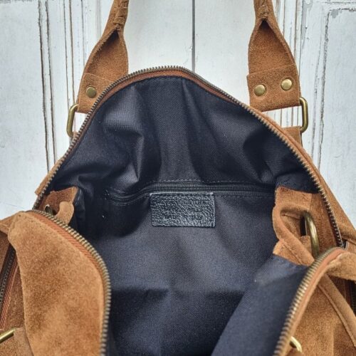 Sac Esprit daim camel