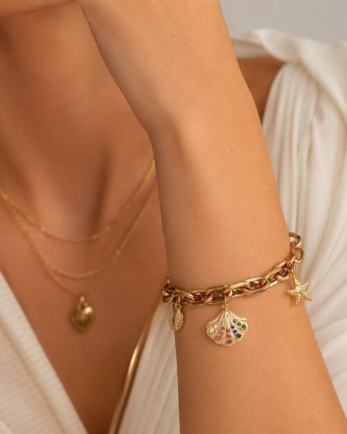 bracelet falia breloques coquillages bohm paris