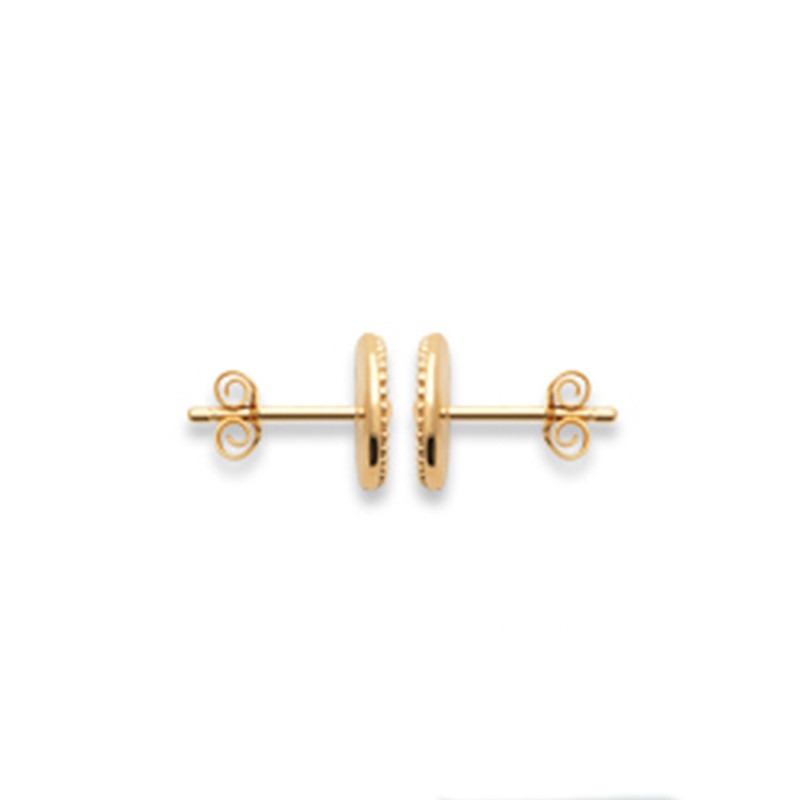 puces oreilles email blanc