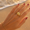 bague étoile de mer dorée mile mila