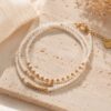 bracelet multirang nacre & perles bracelet multirang nacre & perles mile mila