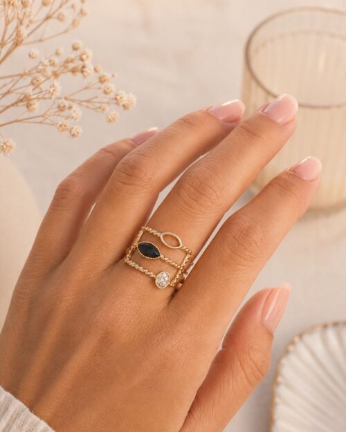 bague onyx strass bague onyx strass mile mila