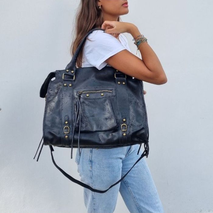 Foulard Satin Guépard Bleu