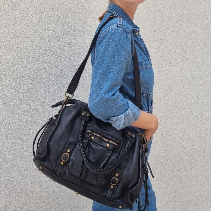 pochette plate python save my bag