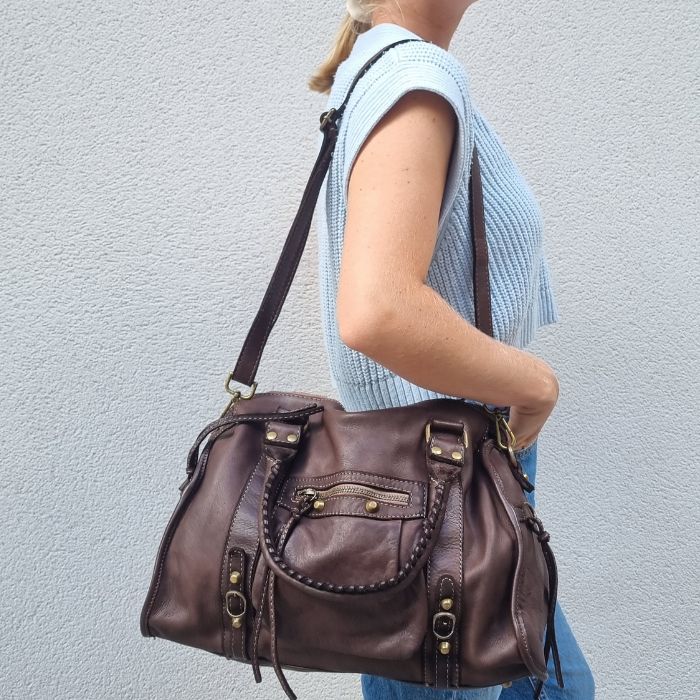 Portefeuille cuir effet Reptile