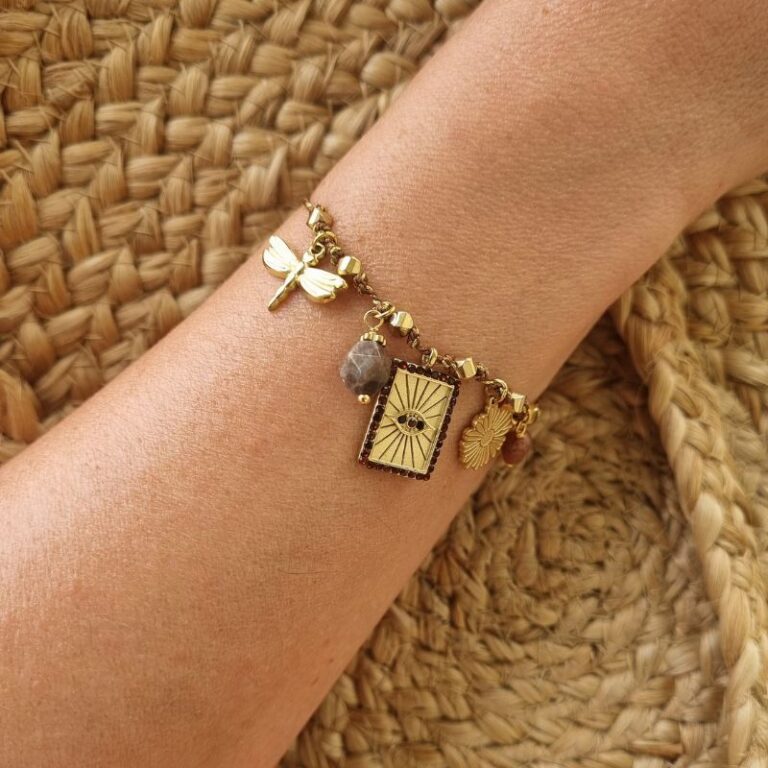 bracelet breloques œil mile mila bracelet breloques œil mile mila