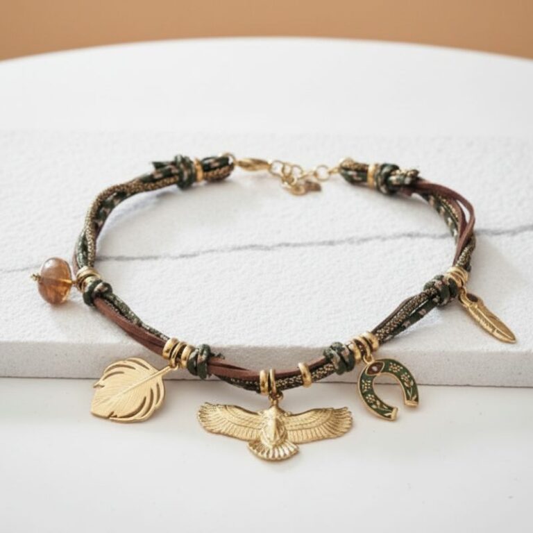 collier cow girl mile mila bijou tendance western chic