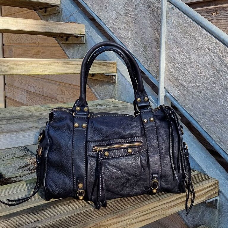 Sac esprit Vintage Noir