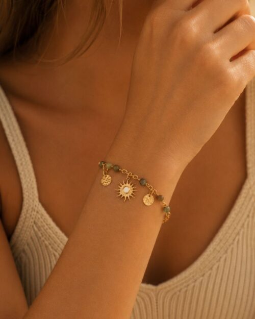bracelet turquoise africaine solalma
