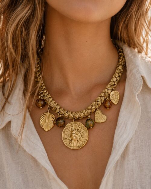 collier breloques & soleil mile mila bijoux