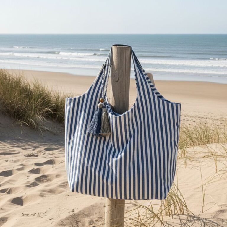 sac de plage marinella bleu