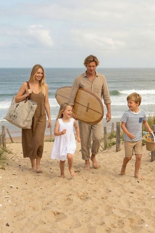 grand sac de plage pour les familles