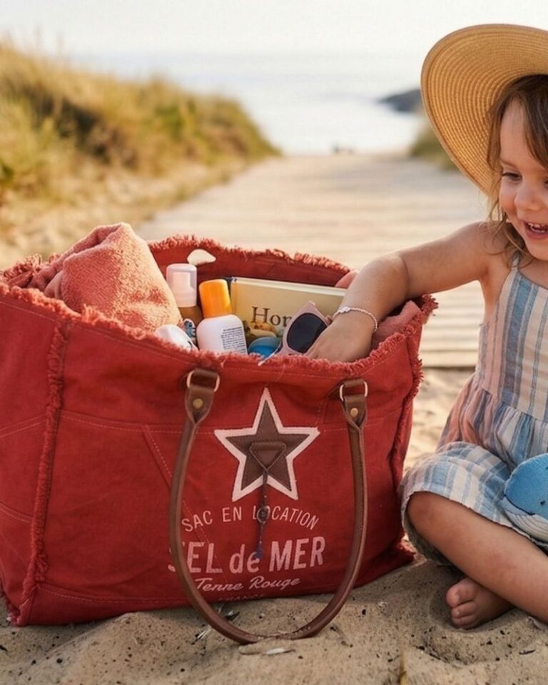 sac de plage xl sel de mer rouge