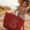 Enfant avec sac de plage xl sel de mer rouge