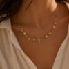 collier ras de cou chance collier acier inoxydable breloques chance Mile Mila