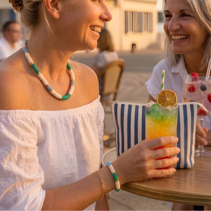 collier heishi look after beach zosha
