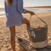 sac de plage oversize billie toile recyclée design vintage balnéaire