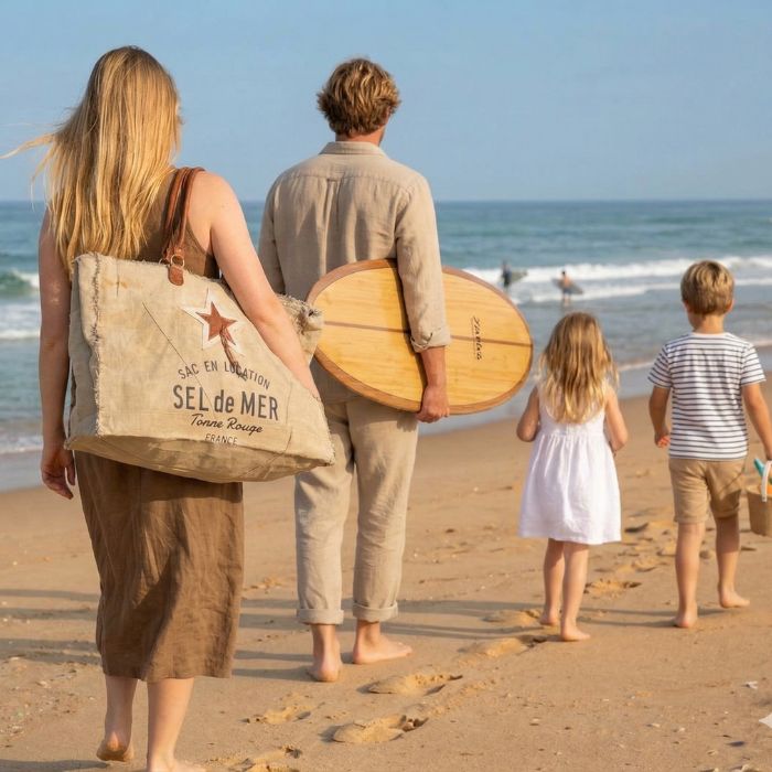 sac de plage pour les familles format xxl