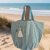 sac de plage santocha turquoise