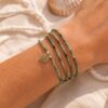 bracelet multirang turquoise africaine bracelet multirang turquoise africaine