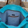 interieur sac de plage sel de mer bleu caraïbes