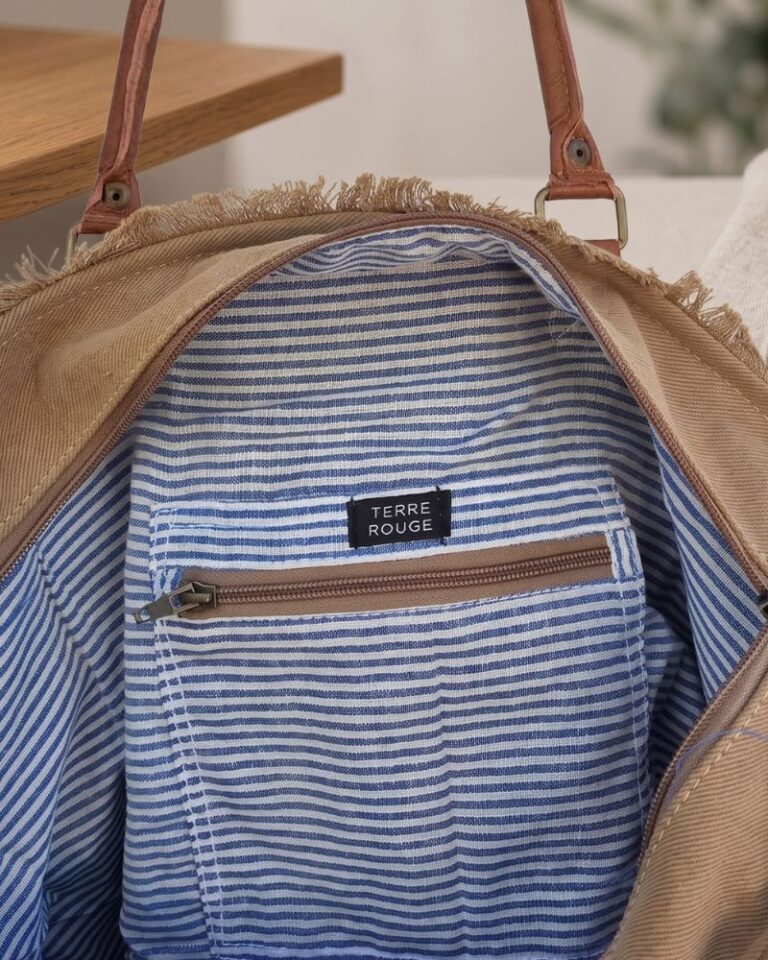 sac de plage sel de mer beige dulce