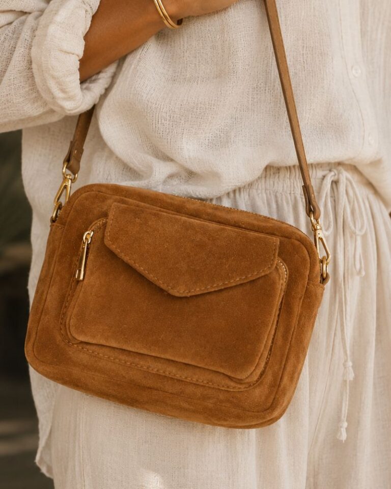 sac à bandoulière paloma camel